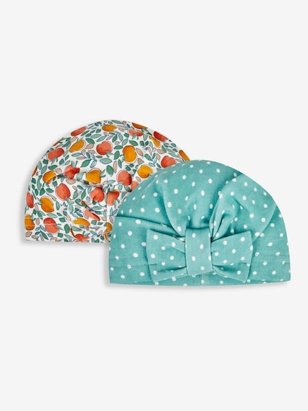 2-Pack Printed Turbans in Cream (365945) | £8.50