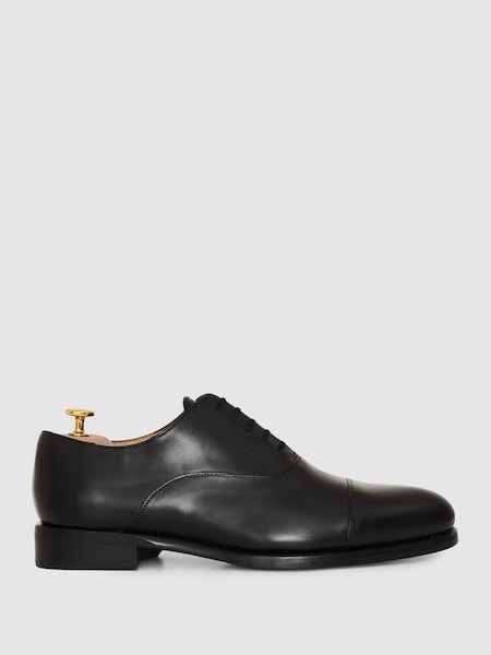 Oscar Jacobson Leather Oxford Shoes in Black (375131) | £369