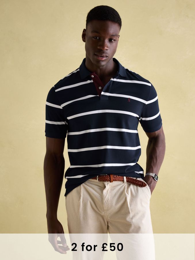 Joules mens polo shirts sale 2025