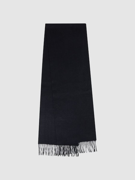 Cashmere Blend Scarf in Navy (402833) | £40