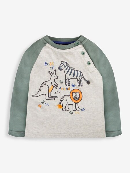 Natural Animals Of The World Appliqué Top (409063) | £17