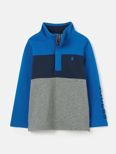 Dale Blue Quarter Zip Sweatshirt (411012) | £26.95 - £32.95