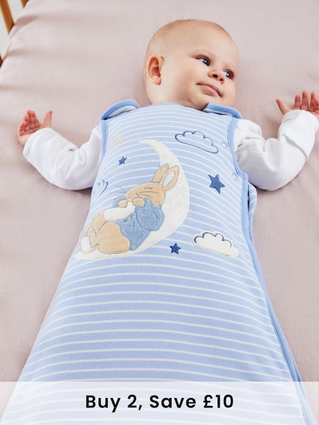 Peter Rabbit Appliqué 2.5 Tog Baby Sleeping Bag (423127) | £34