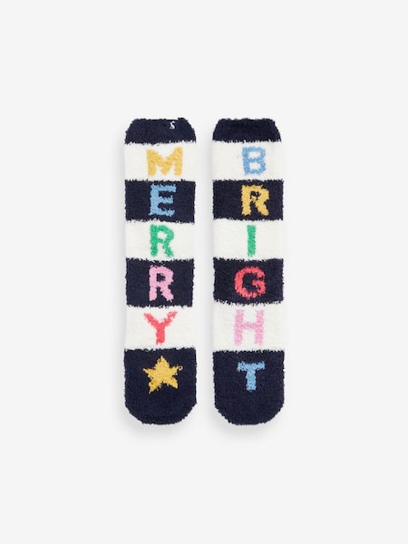Festive Multi Fluffy Socks (425469) | £3
