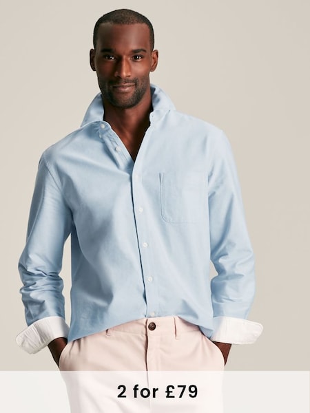 Oxford Blue Long Sleeve Oxford Shirt (428800) | £42.95