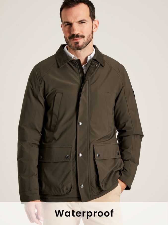 Joules quilted outlet jacket mens