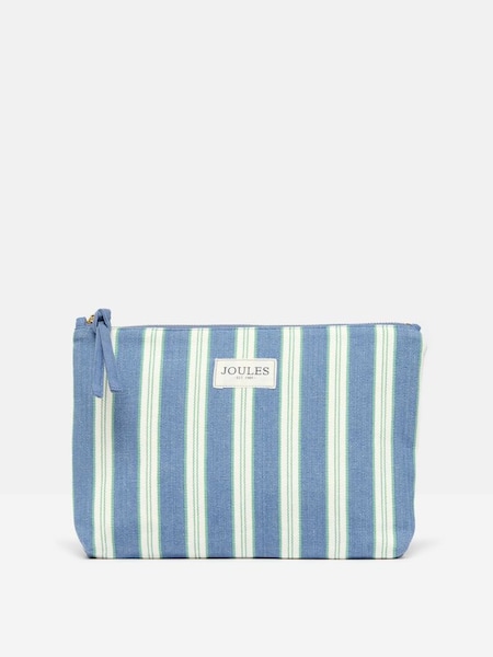 Carrywell Blue Striped Zip Pouch (437118) | £16.95