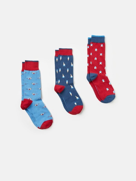 Striking Multi Pack of Three Socks (437571) | £19.95