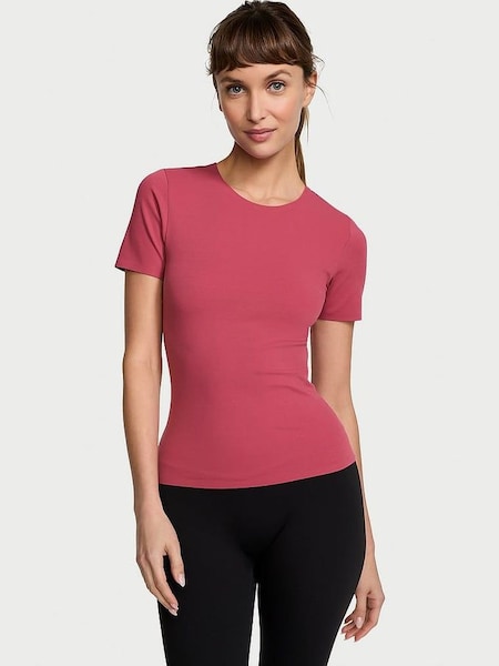 Deep Rose Pink VS Elevate T-Shirt (438195) | £35