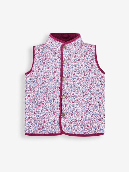 Berry Girls' Reversible Quilted Gilet (456891) | £33