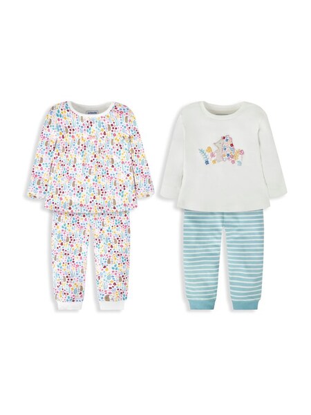 Hedgehog Pyjama Set 2-Pack in Cream (462238) | £29.50