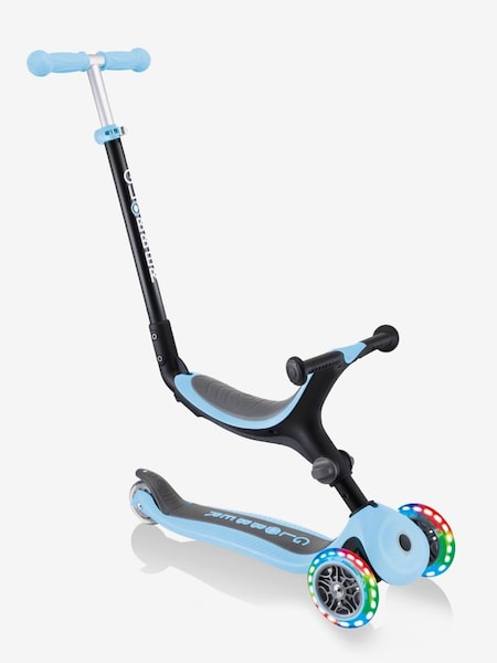 Blue Globber Go Up Foldable Lights Scooter (463727) | £95