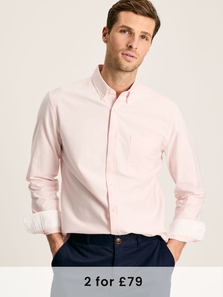 Oxford Pink Long Sleeve Oxford Shirt (473822) | £42.95