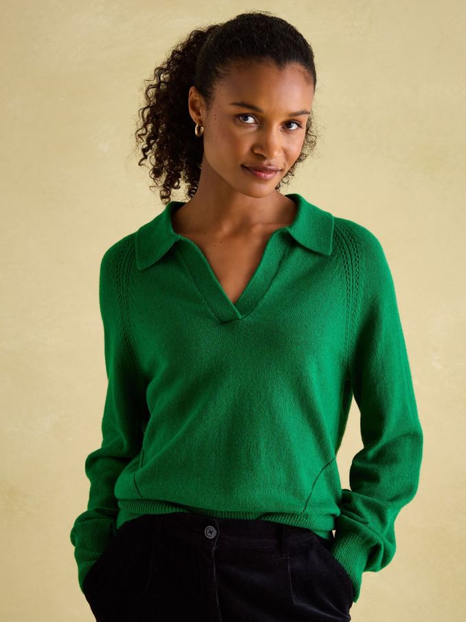 Women s Collared Jumpers Knitwear Joules