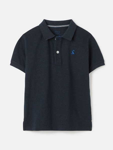 Woody Marl Blue Polo Shirt (481851) | £9 - £11