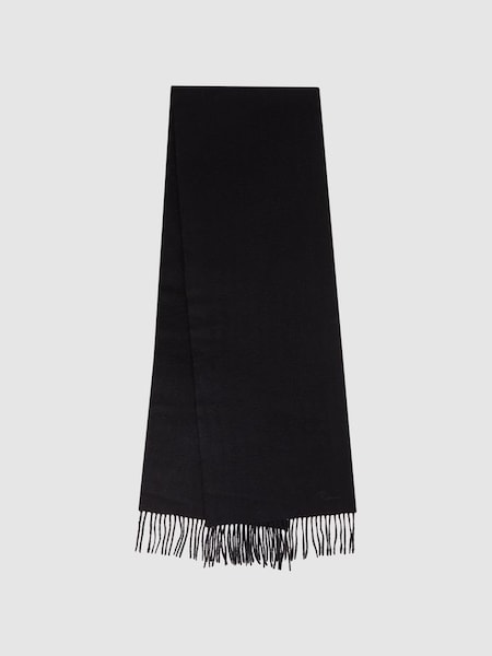 Cashmere Blend Scarf in Black (488061) | £48