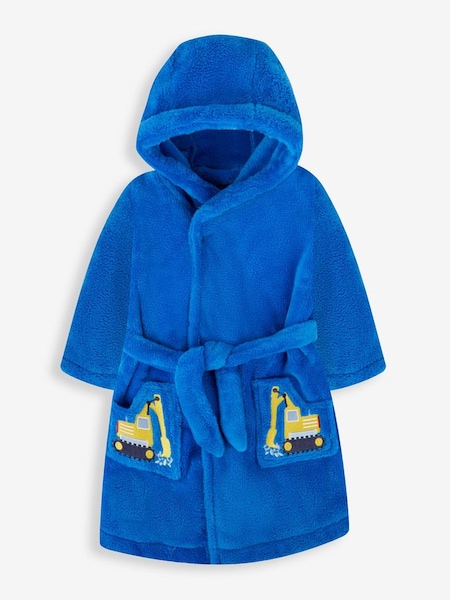 Cobalt Boys' Digger Dressing Gown (496583) | £24