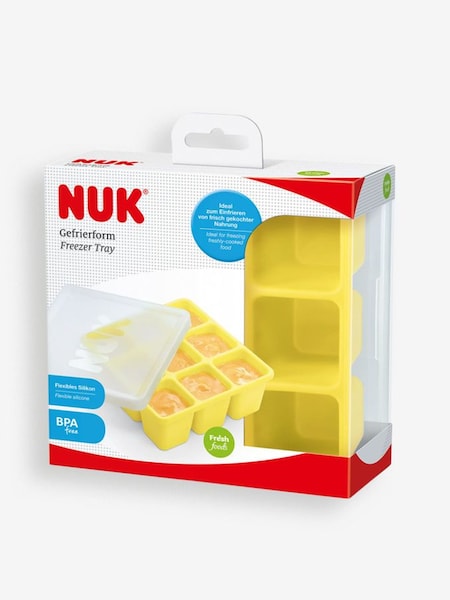 NUK Food Cube Tray - Yellow (508258) | £11.50