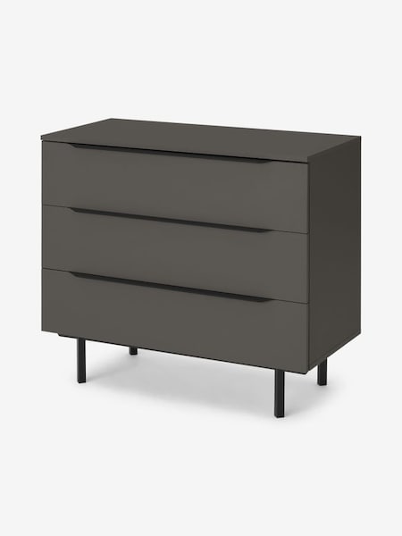 Damien Standard Chest of Drawers in Graphite Grey (516820) | £299