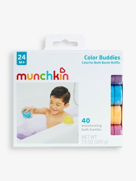 Munchkin Colour Buddies Moisturising Bath Bomb Refills (543914) | £8.50