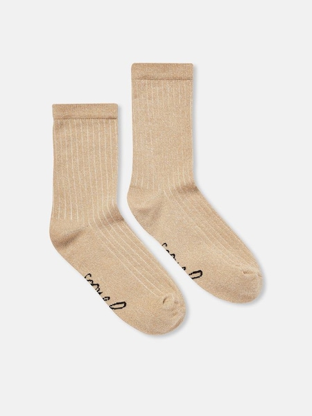 Freya Gold Glitter Ankle Socks (551710) | £3