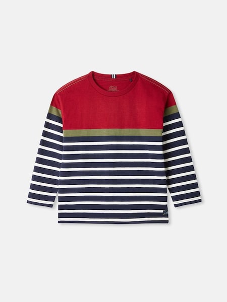 Navy Striped Long Sleeve Top (552655) | £16.95 - £20.95