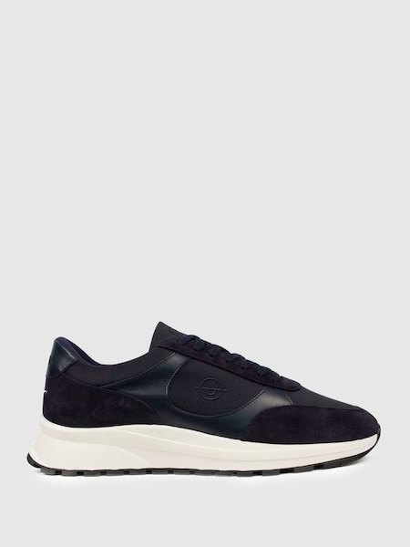 Unseen Plemont Trainers in Navy/White (555025) | £185