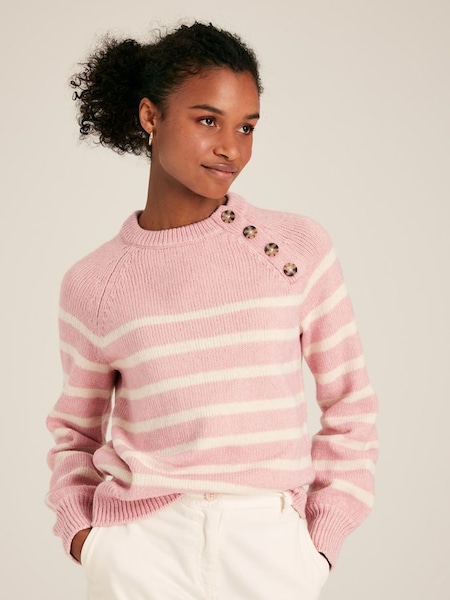 Agnes Pink Striped Jumper (555439) | £69.95