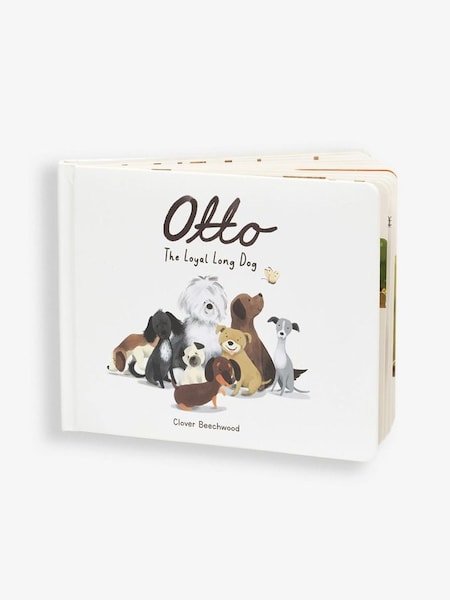 Jellycat Otto the Loyal Long Dog Book (560692) | £11.50