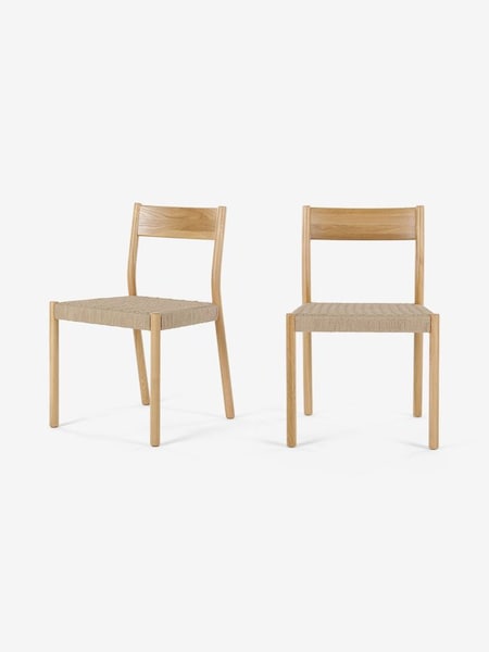 Set of 2 Rhye Dining Chair in Natural (563444) | £299
