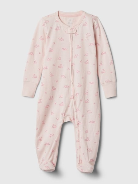 Pink Bunnies First Favourites Graphic Sleepsuit (Newborn-9mths) (567040) | £18