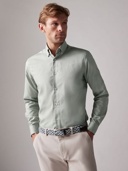 Green Slim Fit Shirt (570620) | £49