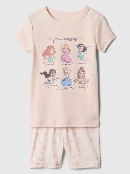 Pink Disney Princess Organic Cotton Pyjama Set (6mths-5yrs) (573575) | £20
