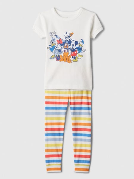 White Disney Organic Cotton Pyjama Set (6mths-5yrs) (573690) | £20