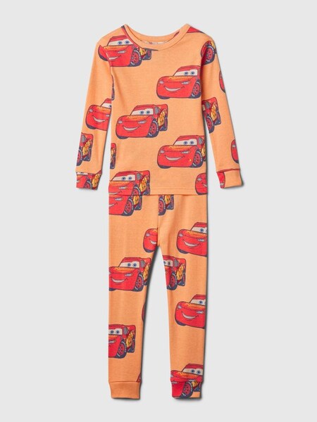 Orange Organic Cotton Disney Cars Long Sleeve Pyjama Set (573757) | £20