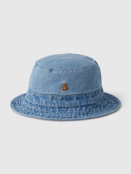 Blue Toddler Denim Bucket Hat (575185) | £12