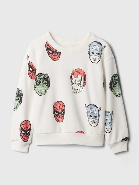 White Marvel Graphic Sweatshirt (6mths-5yrs) (575207) | £20