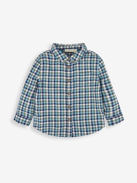 Blue Boys' Gingham Shirt (576641) | £22