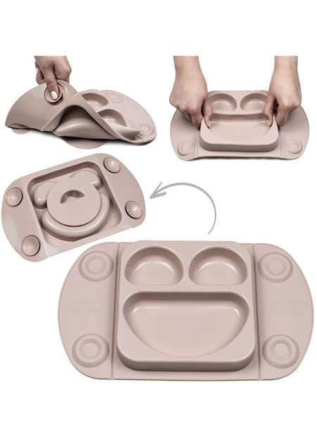 EasyTots EasyMat Suction Plate with Lid and Carry Case (582032) | £17