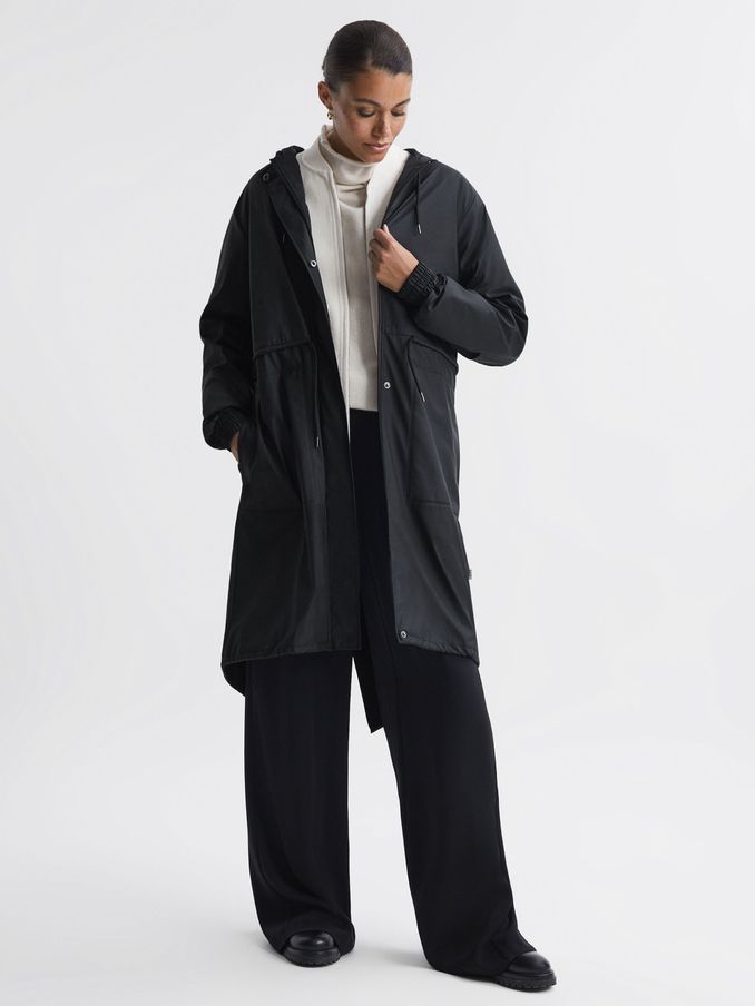 Buy Women s 18 Blends RAINCOAT Online Reiss UK