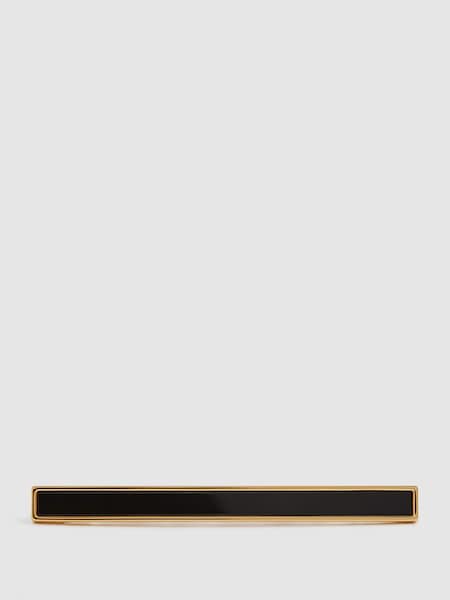 Onyx Tie Bar in Gold (583494) | £68