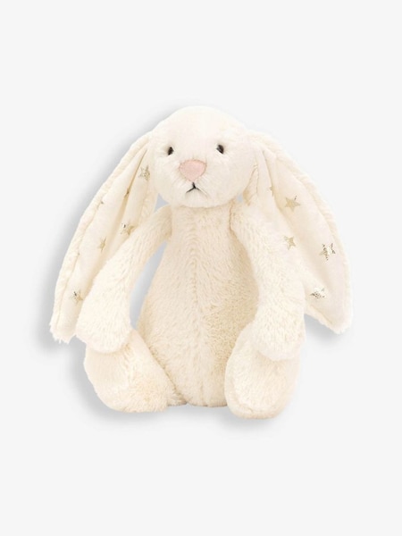 Cream/Gold Jellycat Bashful Bunny (585395) | £16