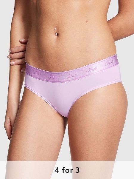 Pastel Lilac Purple Hipster Logo Knickers (595985) | £9