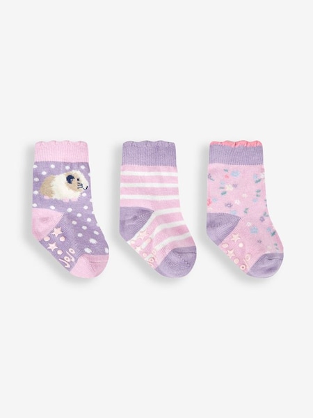 Lilac 3-Pack Guinea Pig Socks (599028) | £9.50