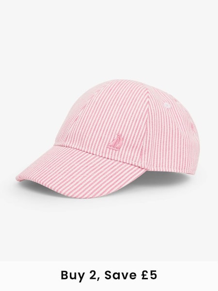 Pink Striped Cap (600752) | £14