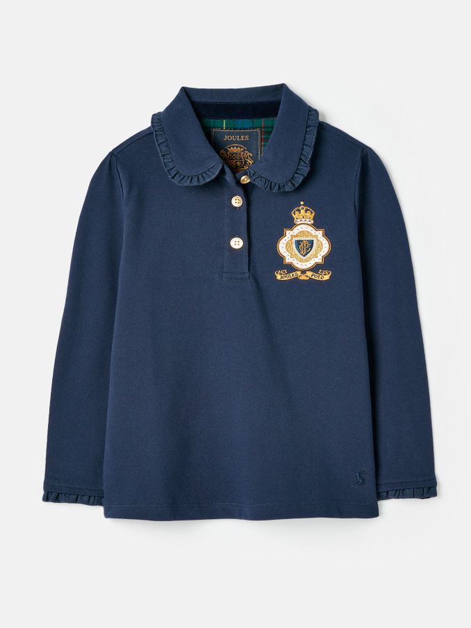 Girls Polo Shirts Short Long Sleeve Polo Tops Joules
