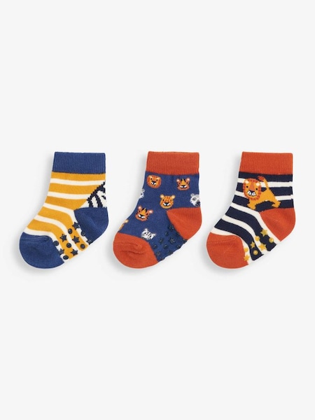 Blue 3-Pack Safari Socks (613827) | £9.50