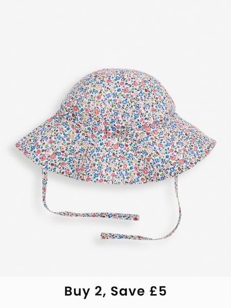 Floppy Sun Hat in Summer Ditsy (617404) | £14