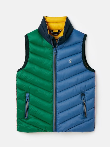 Crofton Navy Hotchpotch Showerproof Quilted Gilet (619181) | £36.95 - £39.95