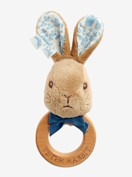 Signature Peter Rabbit Wooden Ring Rattle (620393) | £14
